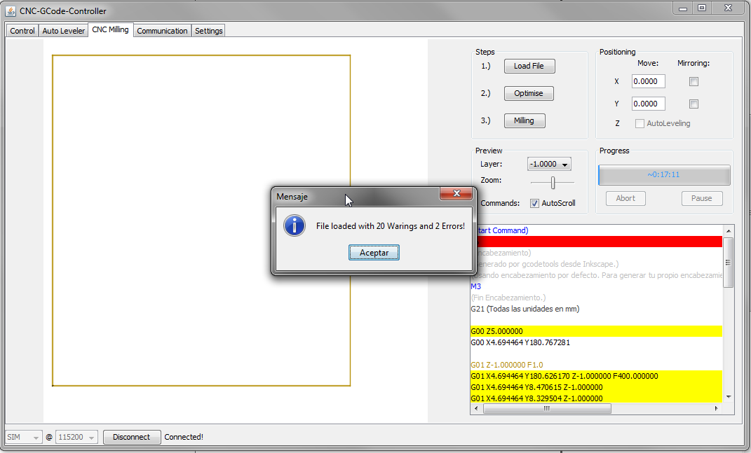 CNC – Inkscape, generar un Gcode CNC – Inkscape, generar un Gcode