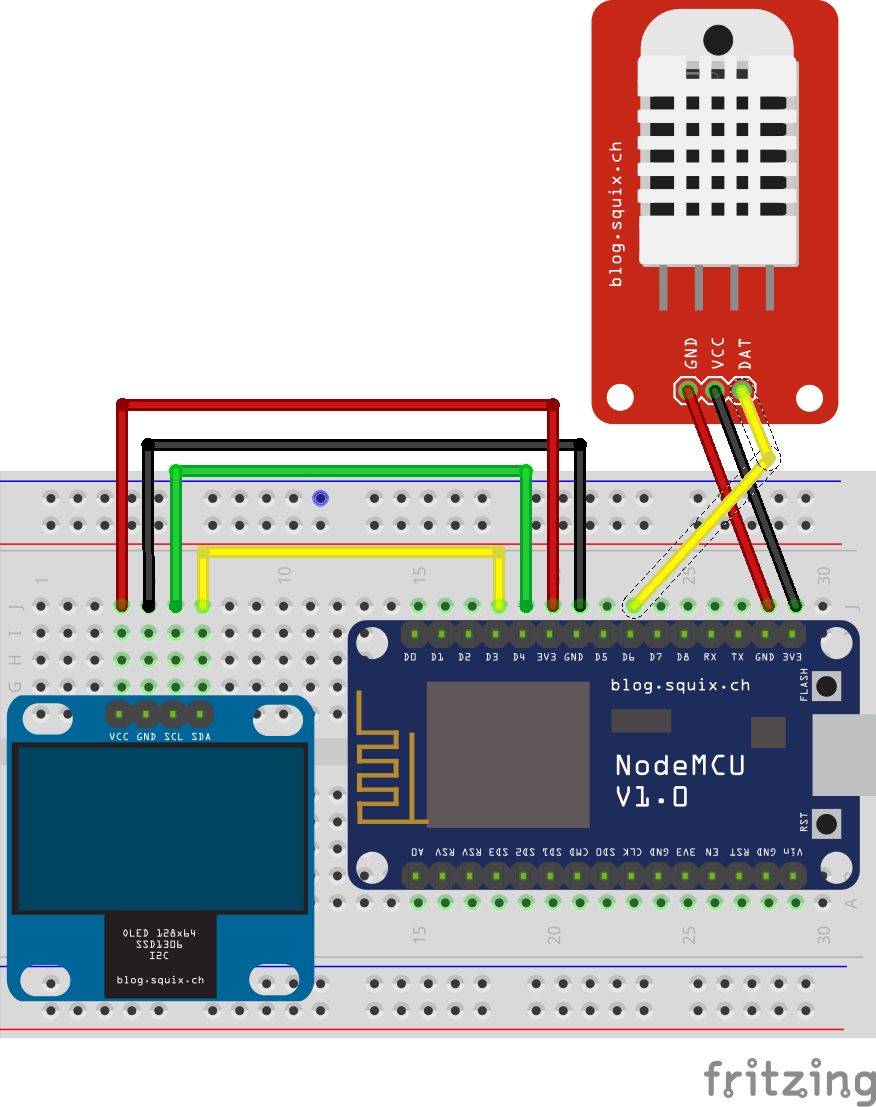 Nodemcu Estaci N Meteorol Gica Temperatura Interior Dht Mbrobotics