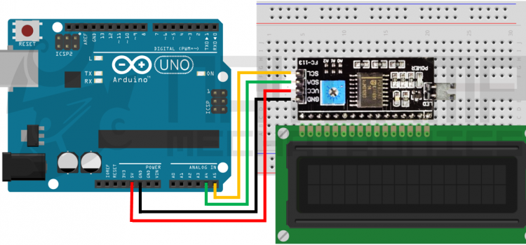 Arduino – LCD 1602 I2C Arduino – LCD 1602 I2C