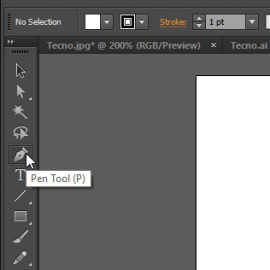 Adobe Illustrator – Uso de la pluma para hacer lineas curvas Adobe Illustrator – Uso de la pluma para hacer lineas curvas