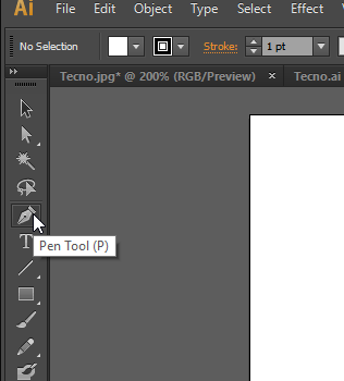 Adobe Illustrator – Uso de la pluma para hacer lineas curvas Adobe Illustrator – Uso de la pluma para hacer lineas curvas